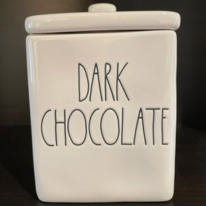 Rae Dunn “Dark Chocolate” Canister